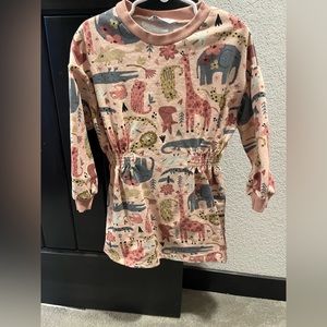 5T Girls long sleeve dress